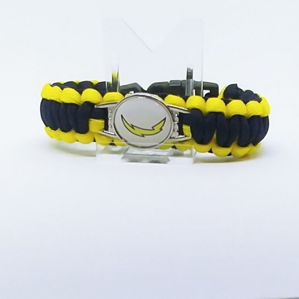 Los Angeles Chargers NFL Football Wristband